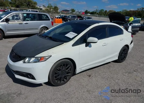 2014 Honda Civic Lx из США, поврежденный, VIN 19XFB2F53EE035780